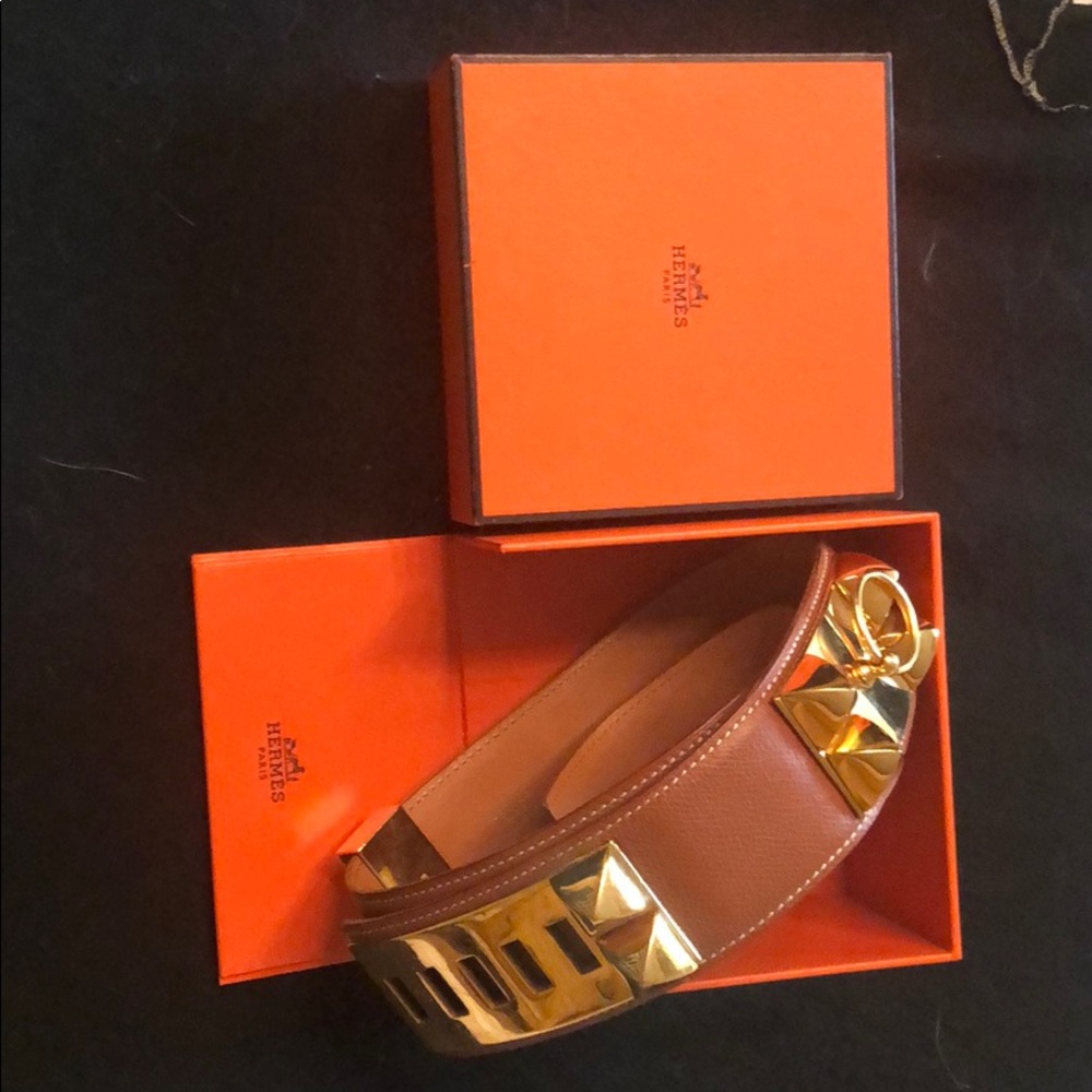 Hermes “Collier Le Chien” Belt